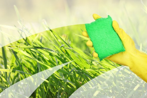 Mattress cleaning process with vacuuming and fabric care
