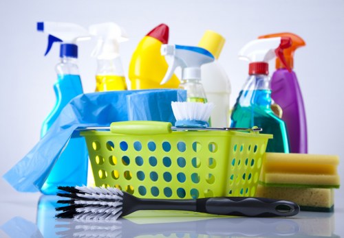 Waste recycling collection with separated materials ready for processing