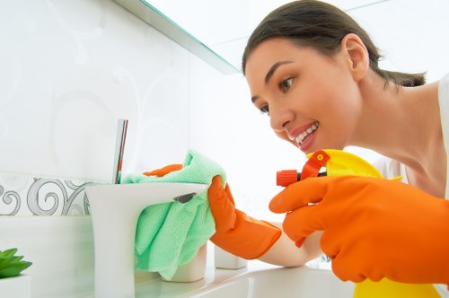 Steam carpet cleaning for high-traffic carpeted areas